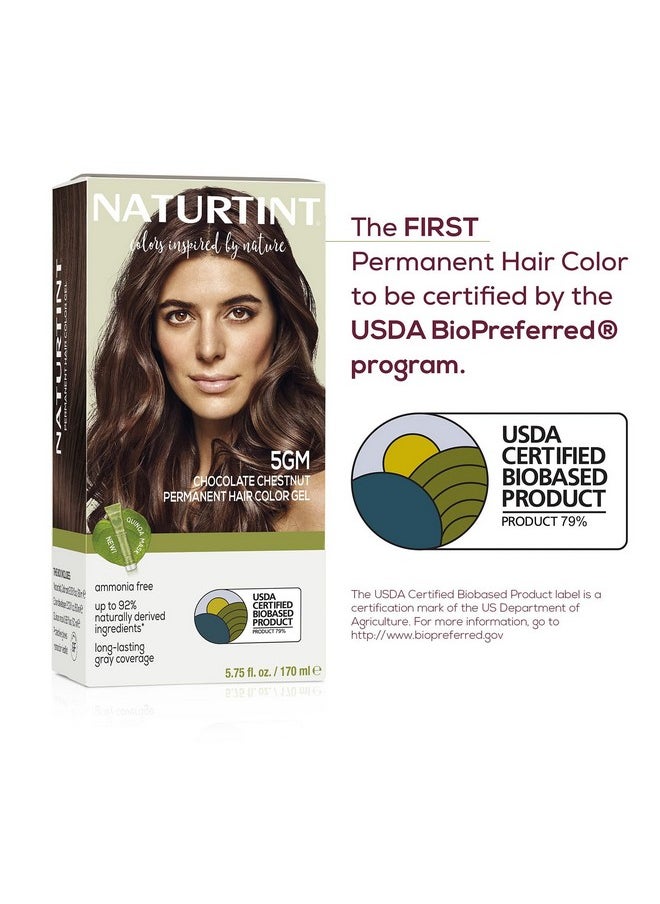 NATURTINT Permanent Hair Color 5Gm Chocolate Chestnut (Pack Of 6) Ammonia Free Vegan Cruelty Free Up To 100% Gray Coverage Long Lasting Results  - Image 5