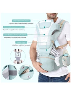 Arabest Multi Functional Baby Strap, Waist, Stool, Buttocks, Seat, Baby Strap, Suitable for Infants Aged 0-36 Months, 6-in-1 Carrying Model Strap, Adjustable in Size, Perfect for Hiking and Travel  - Image 2
