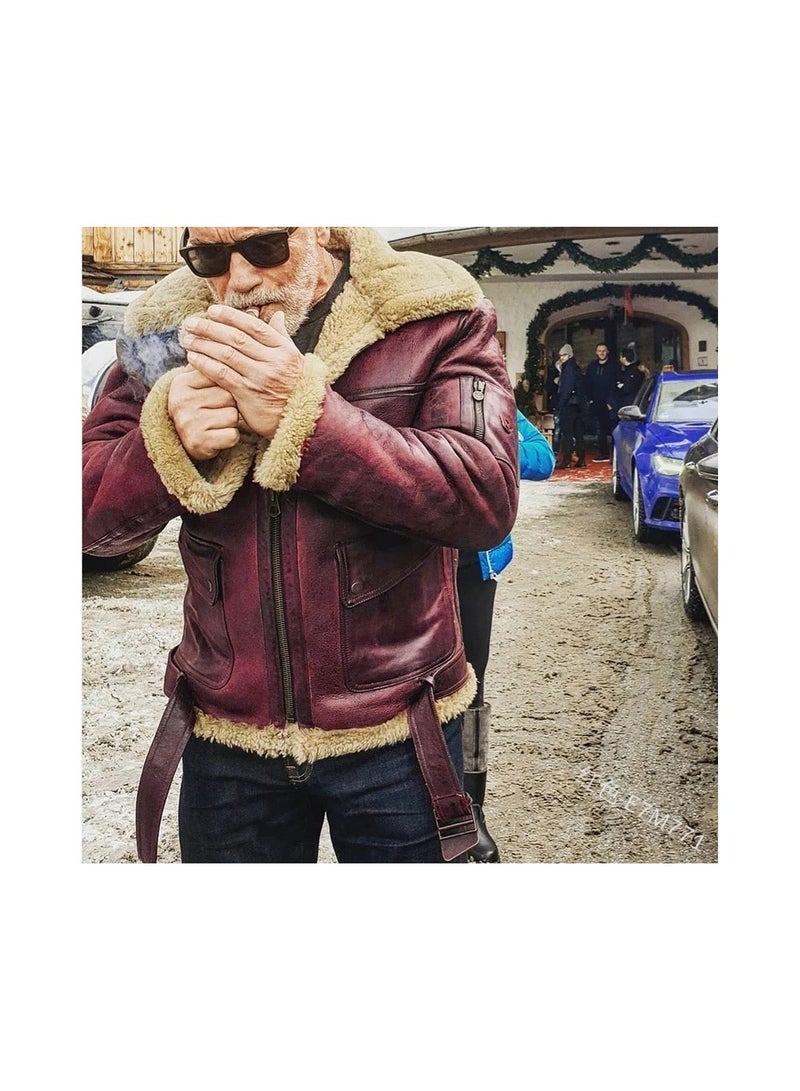 Loquat Squality Jacket Men Red - Image 1