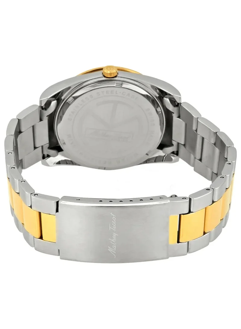 Mathey-Tissot Mathy I Quartz White Dial Men's Watch H450BI