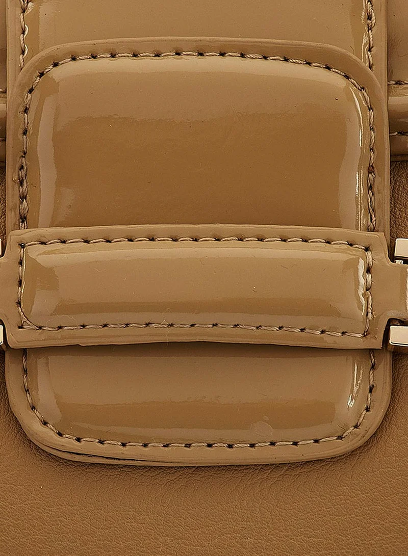 Ivanka Trump Patent Trim Satchel