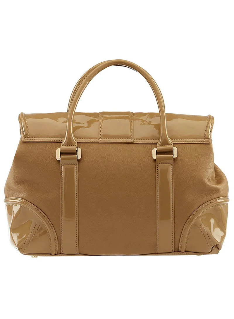 Ivanka Trump Patent Trim Satchel