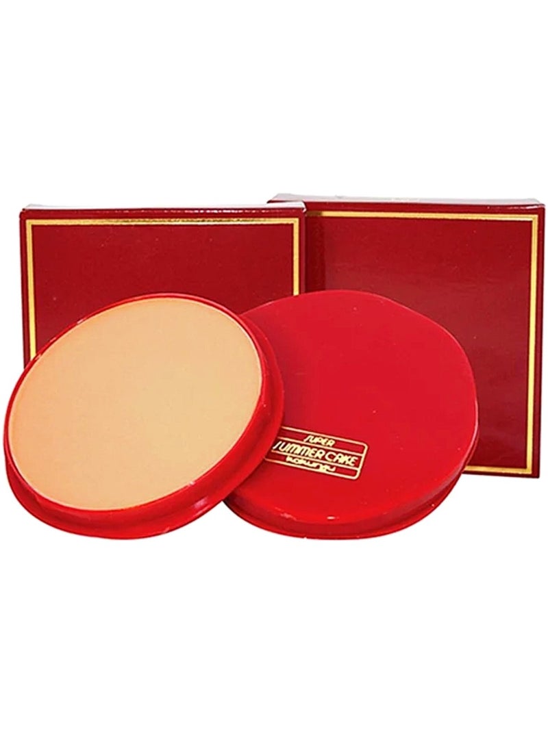 كوكوريو بودرة أساس الوجه سوبر سمر كيك أحمر خدود برتقالي + إسفنجه - Image 2