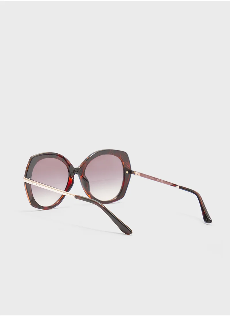GUESS Gu0021552F55 Cat Eyesunglasses