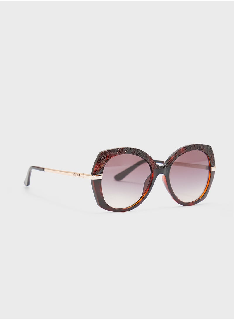 GUESS Gu0021552F55 Cat Eyesunglasses  - Image 1