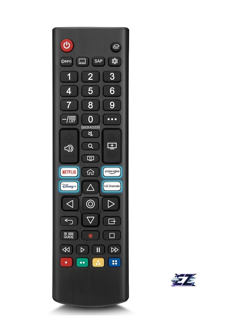 ELTRAZONE Universal Replacement Remote Control for LG Smart TV (Pack of 2) - With Battery - Image 2