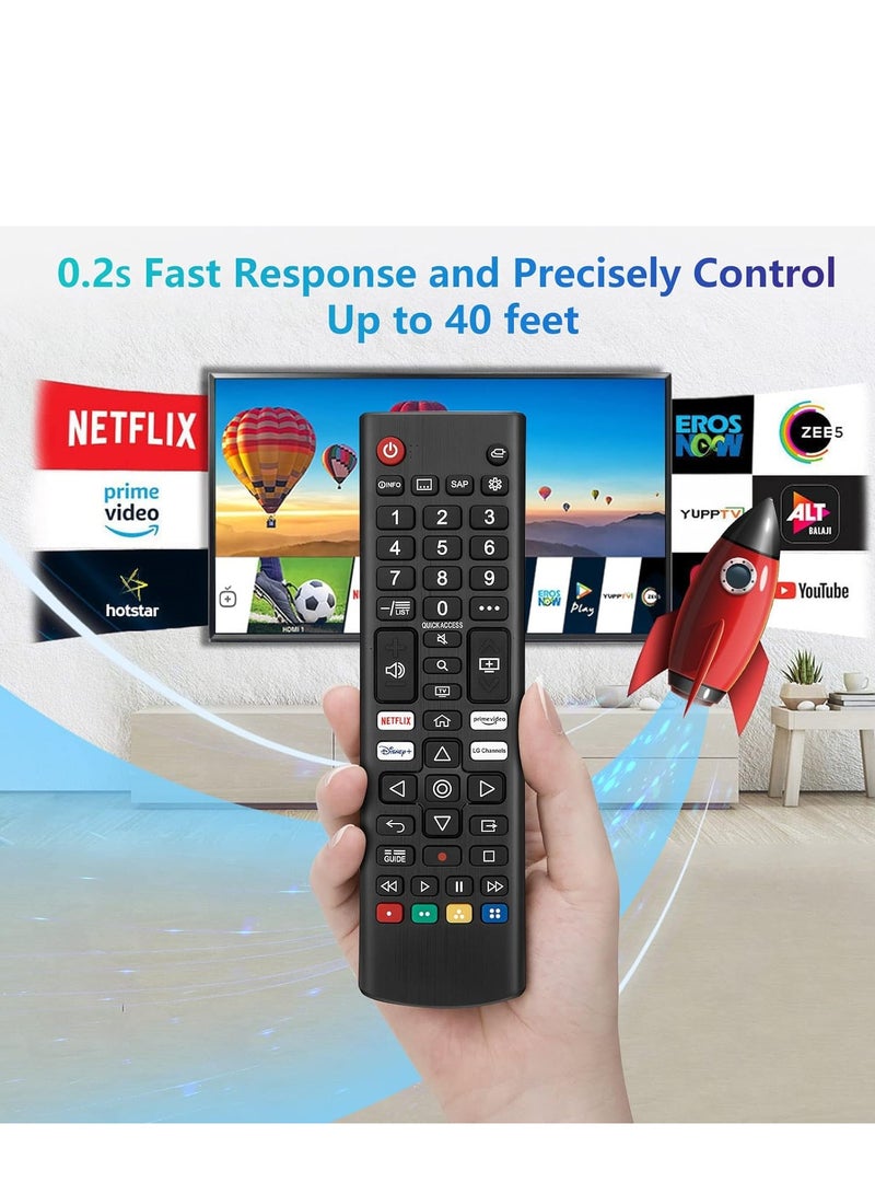 ELTRAZONE Universal Replacement Remote Control for LG Smart TV (Pack of 2) - With Battery - Image 5