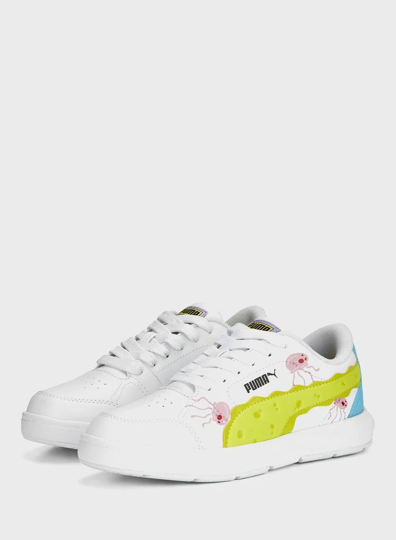 PUMA Youth Evolve Court Spongebob