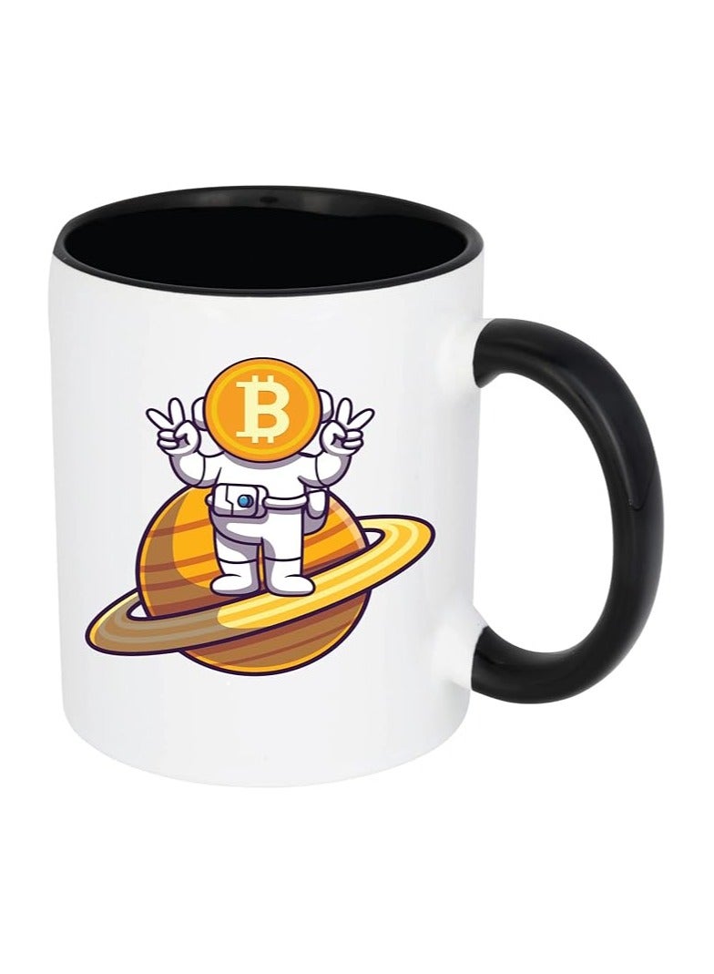 Bitcoin Mug - Cryptocurrency Coffee Cup - Will Word For Coins, funny mug - Gift for Bitcoin Trader or Miner