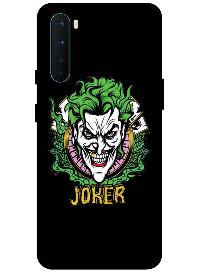 EYE CATCH - Protective Case Cover For OnePlus Nord Smart Series Printed Protective Case Cover for OnePlus Nord Joker Face - Image 1