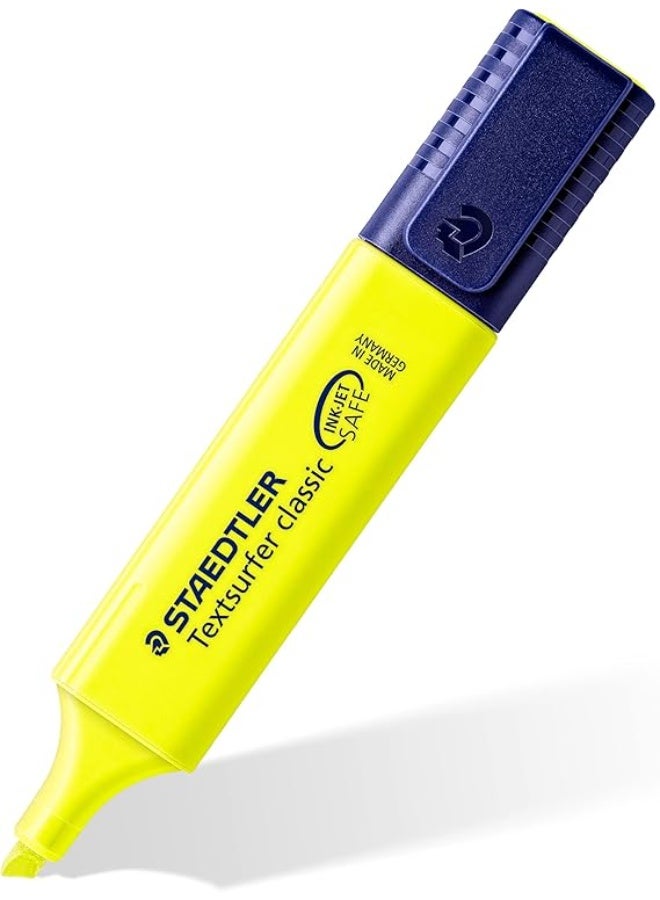Staedtler Textsurfer Classic 364-1 Highlighter, Yellow, 2-Pack - Image 1