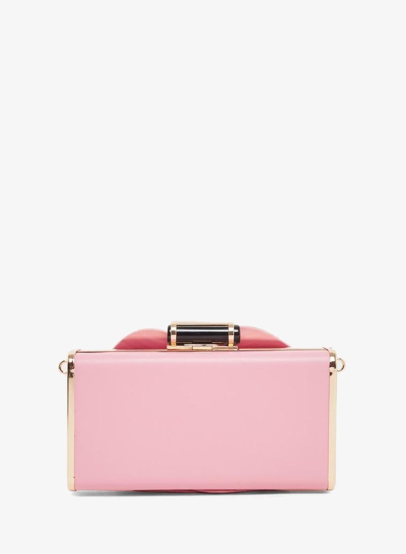 Styli Floral Corsage Bag with Chain Strap - Image 2