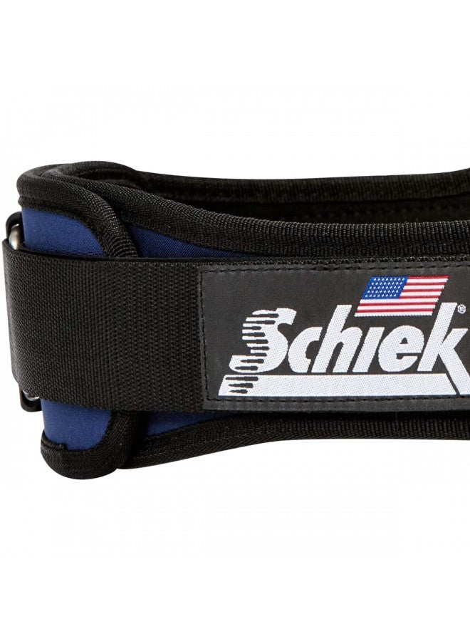 Schiek Schiek Sports 2004 Lifting Belt - 4.75" Inch Lower Back Support for Power Lifting - Heavy Duty One Way Buckle System - Image 4