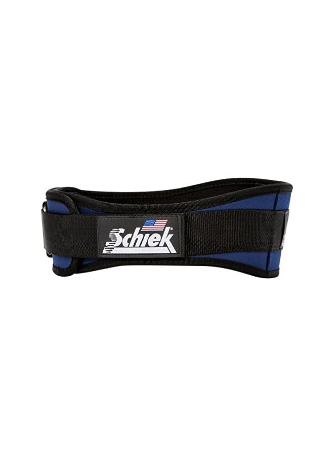 Schiek Schiek Sports 2004 Lifting Belt - 4.75" Inch Lower Back Support for Power Lifting - Heavy Duty One Way Buckle System - Image 1