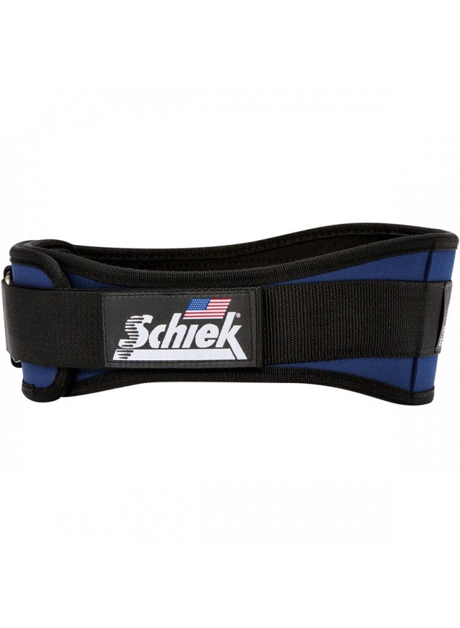 Schiek Schiek Sports 2004 Lifting Belt - 4.75" Inch Lower Back Support for Power Lifting - Heavy Duty One Way Buckle System - Image 2