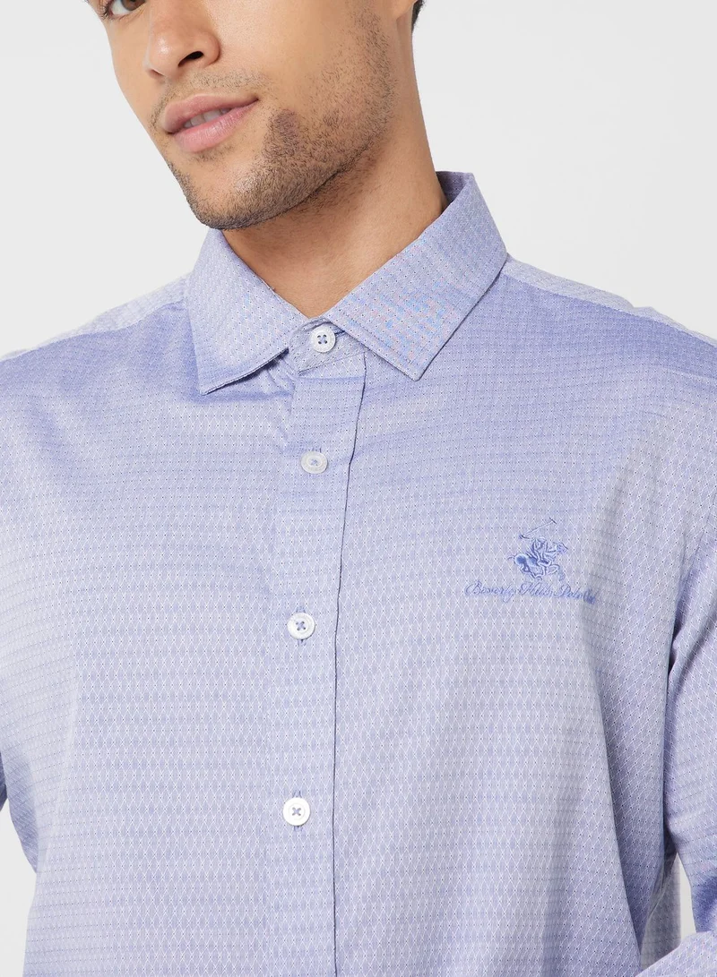 bhpoloclub Logo Slim Fit Shirt