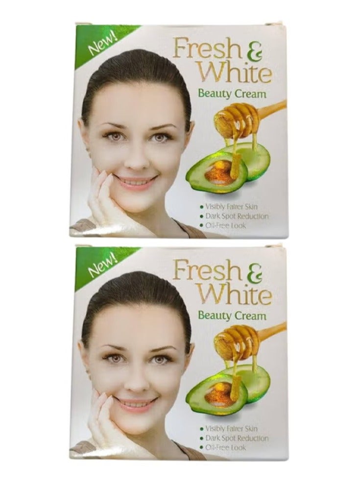 فريش اند وايت كريم الجمال مكون من 2 قطع