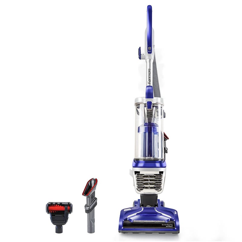 Kenmore DU5080 Bagless Upright Vacuum Lift Cleaner 2Motor Power Suction with HEPA Filter 3in1 Combination Tool Pet HandiMate for Carpet Hard Floor Navy 2 Liters
