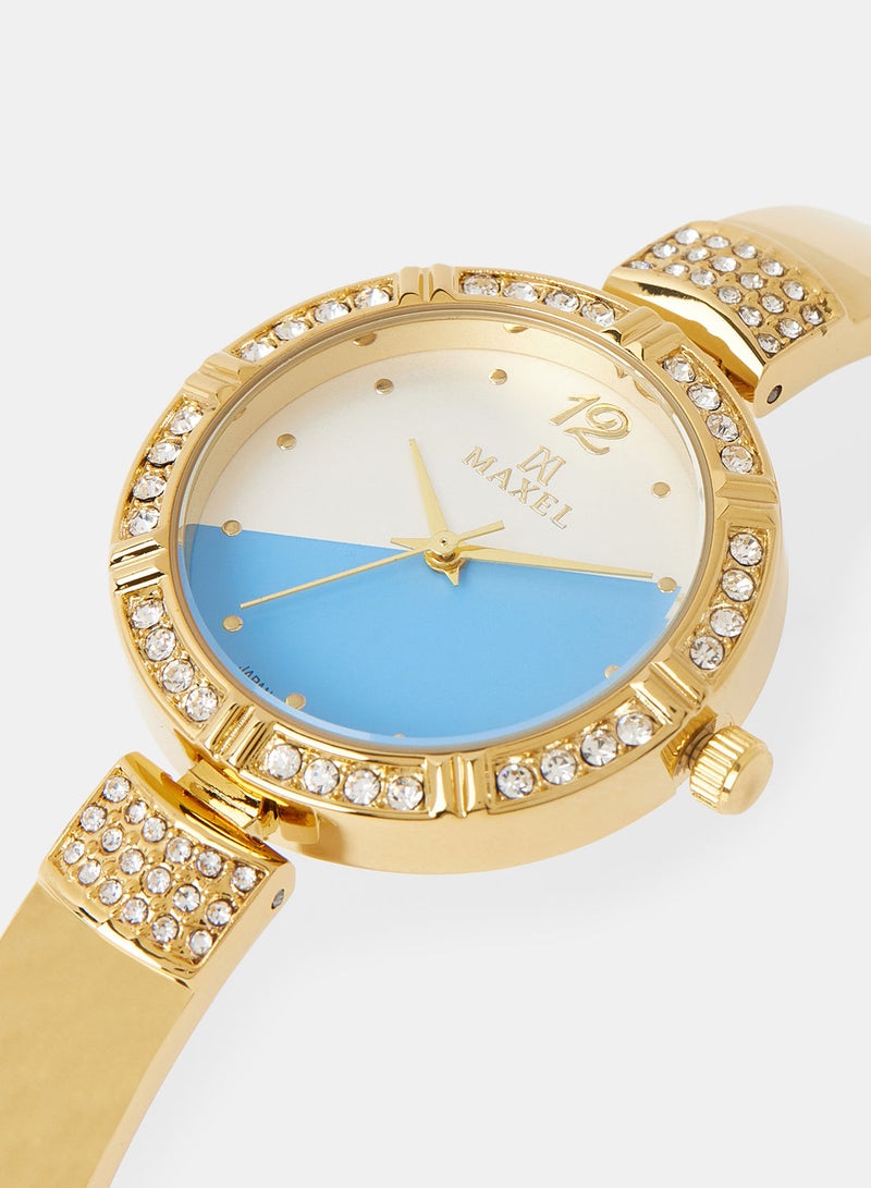 Maxel Retro Analog Wrist Watch MX360 - 28mm - Image 2