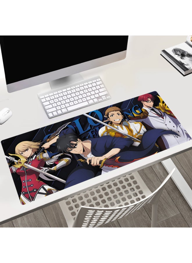 Generic - Large Size Anti-Slip Gaming Mousepad Keyboard Mat 40x90cm Cartoon Anime Theme Ideal For Esports And Gaming Enthusiasts-Pattern:Style -9 - Image 1