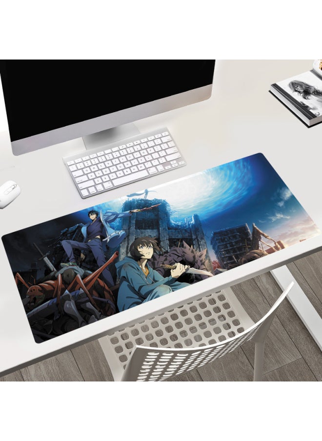 Generic - Large Size Anti-Slip Gaming Mousepad Keyboard Mat 40x90cm Cartoon Anime Theme Ideal For Esports And Gaming Enthusiasts-Pattern:Style -9 - Image 1