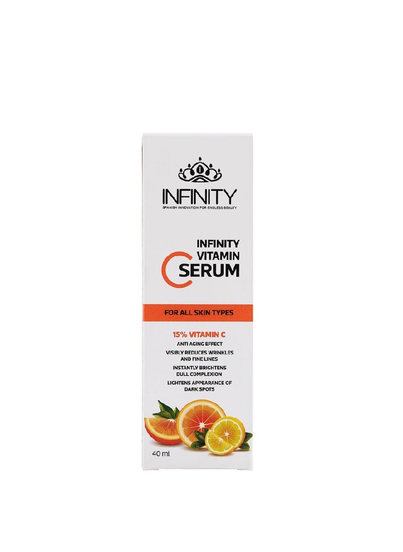 Infinity Infinity Vitamin C Serum 40 ml+ Vitamin C Cleanser 200 ml- promo back  - Image 4