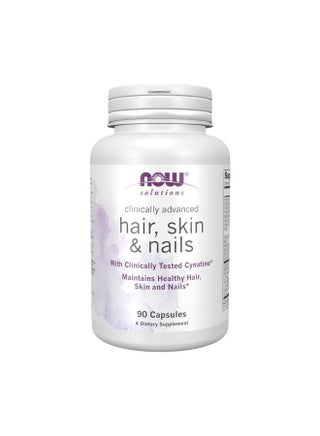 NOW Solutions, Hair, Skin and Nails, Clinically Advanced, Support with Clinically Tested Cynatine®, 90 Veg Capsules - pzsku/Z608229AF37E6D54ED12AZ/45/1743574317/5808f7bb-3b7a-498e-b41d-8facde6eaddc