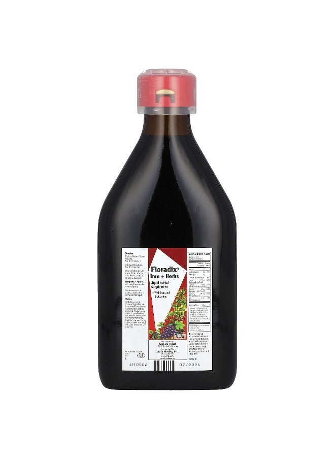 Floradix - Floradix, Floradix, Iron + Herbs, 23 fl oz (700 ml) - Image 1