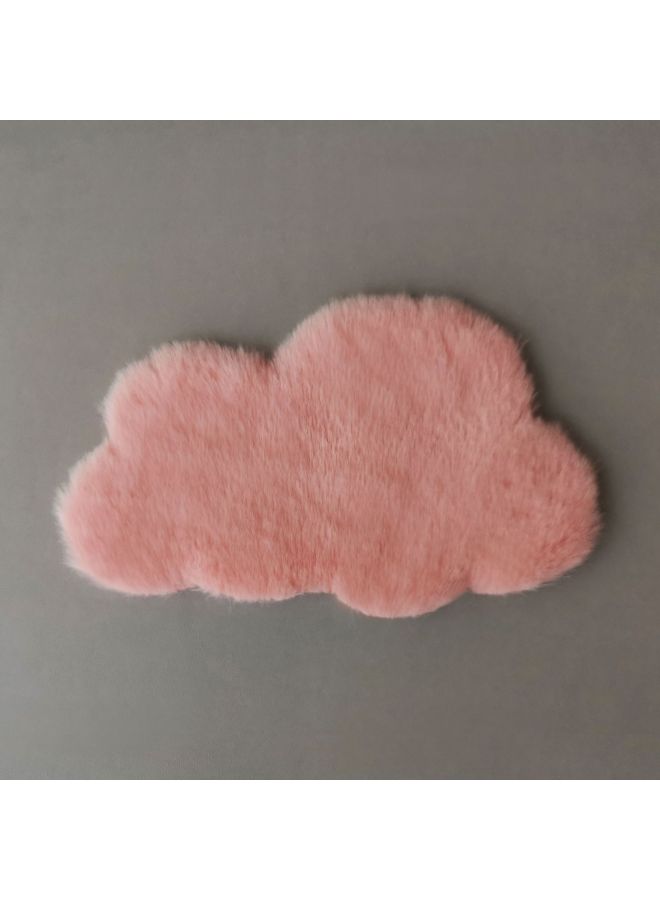 Miniature Plush Carpet For Dollhouse Bedroom Living Room Scene Shooting Props-Color:Powder Cloud 15*10cm - Image 1