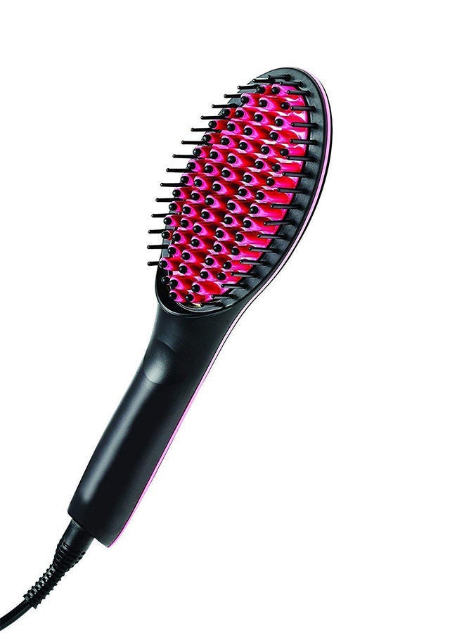 نيبمينينت 2 في 1 فرشاة الشعر الكهربائية الأوتوماتيكية تعمل على فرد أسود/وردي - Image 1
