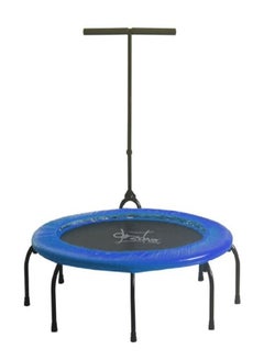 ULTIMAX Trampoline 38 Inches Trampoline with handle bar For Indoor Fitness Bungee Trampoline Exercise Rebounder  - Image 1