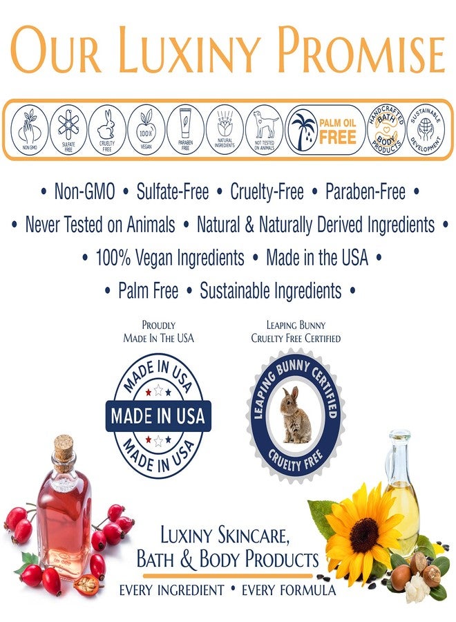Luxiny Bath Salts for Women, Relaxing Sea Salt Bath Soak with Moisturizing Almond Oil and Essential Oils, Made in The USA by Luxiny, 16 oz. (Lemon Drop) - Image 2
