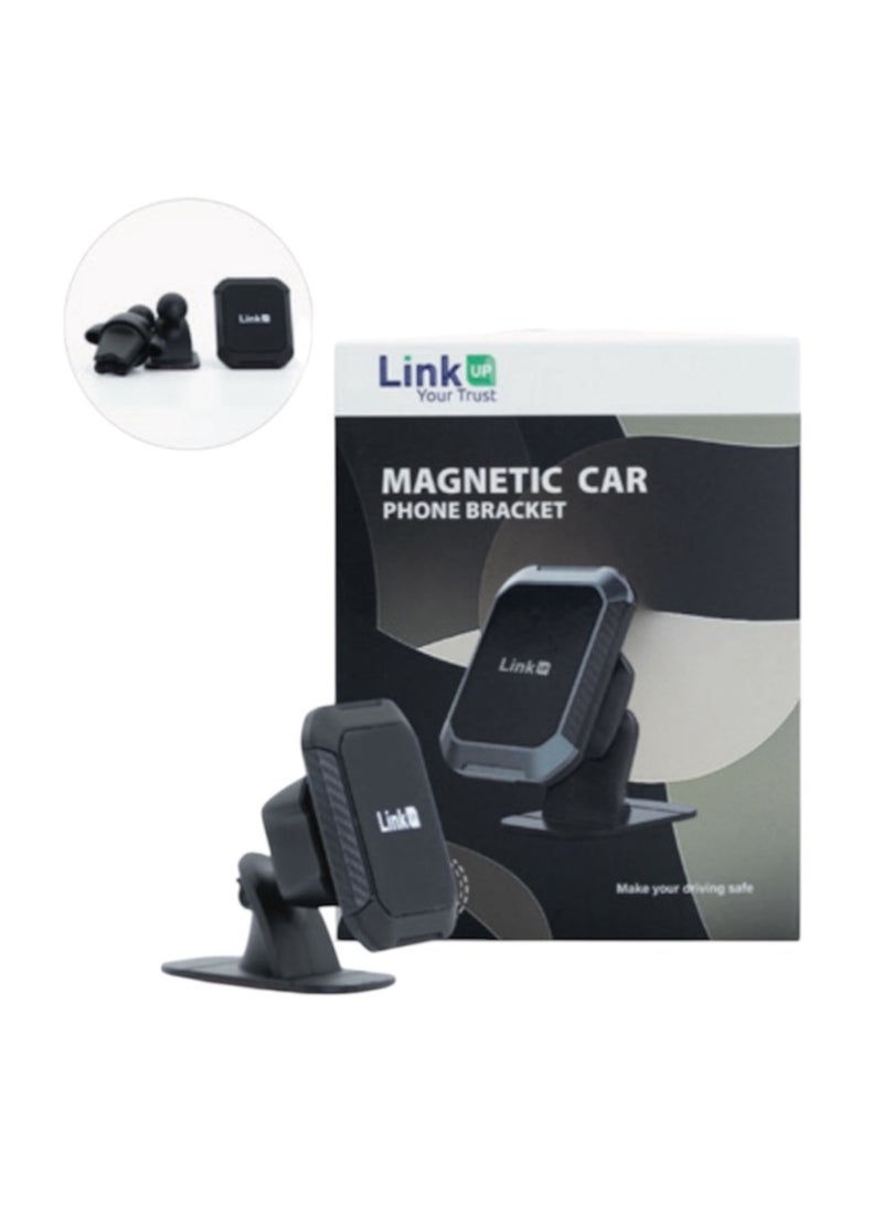 LinkUp Magnetic Car Phone Holder - Safe and Fast Installation