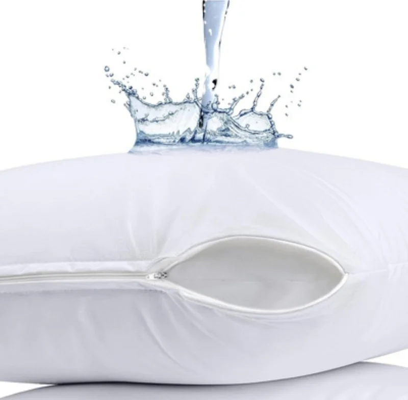 TOTEM 4 Piece Cotton Hidden Zipper Pillow Protector 50 x 70 cm