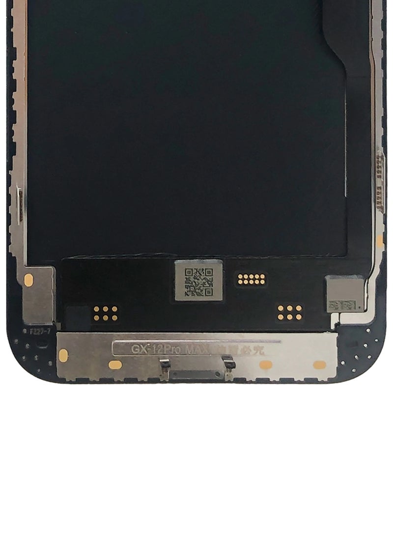 GX High-quality Full replacement inner screen compatible with the iPhone 12 Pro Max Oled 120HZ (FHD+) - Brand GX - Image 2