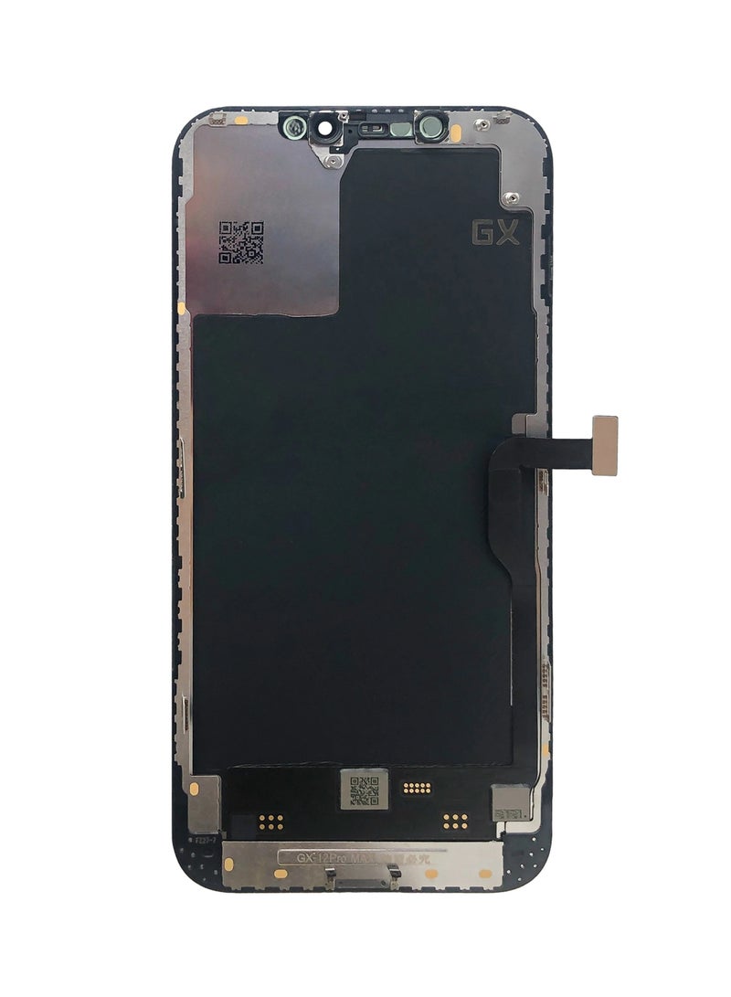 GX High-quality Full replacement inner screen compatible with the iPhone 12 Pro Max Oled 120HZ (FHD+) - Brand GX - Image 4
