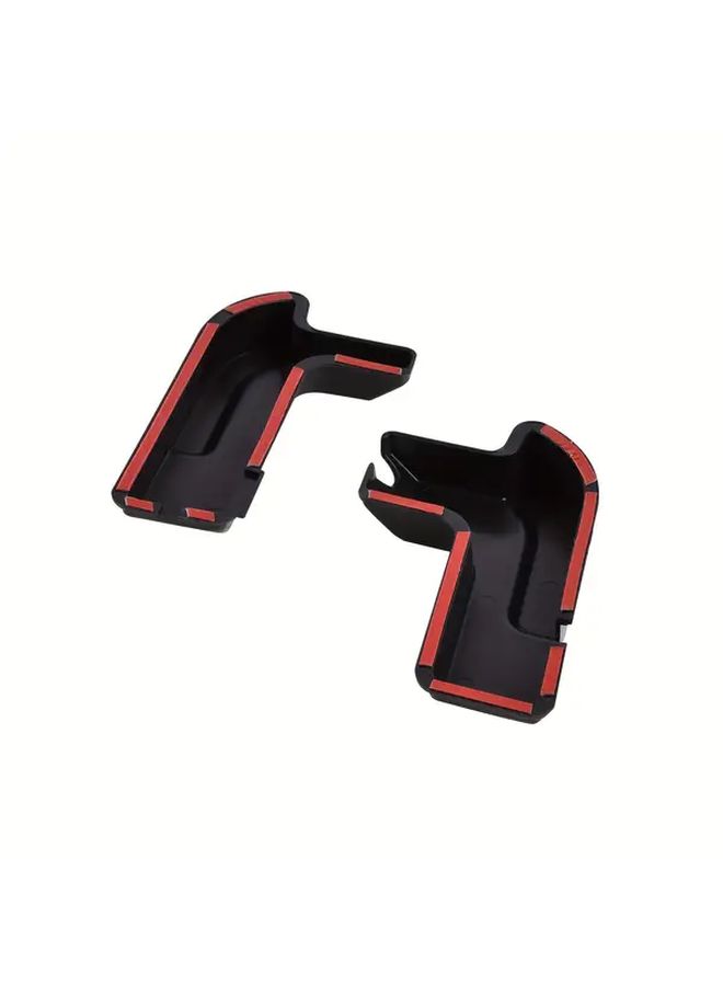 For Jeep Wrangler JL 2018-2024 2pcs Heater Wire Protection Cover Black Trim - Image 3