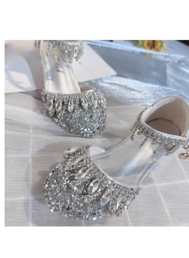 Girl Princess Butterfly Disc with Soft Bottom Strap and Sandals - Image 2