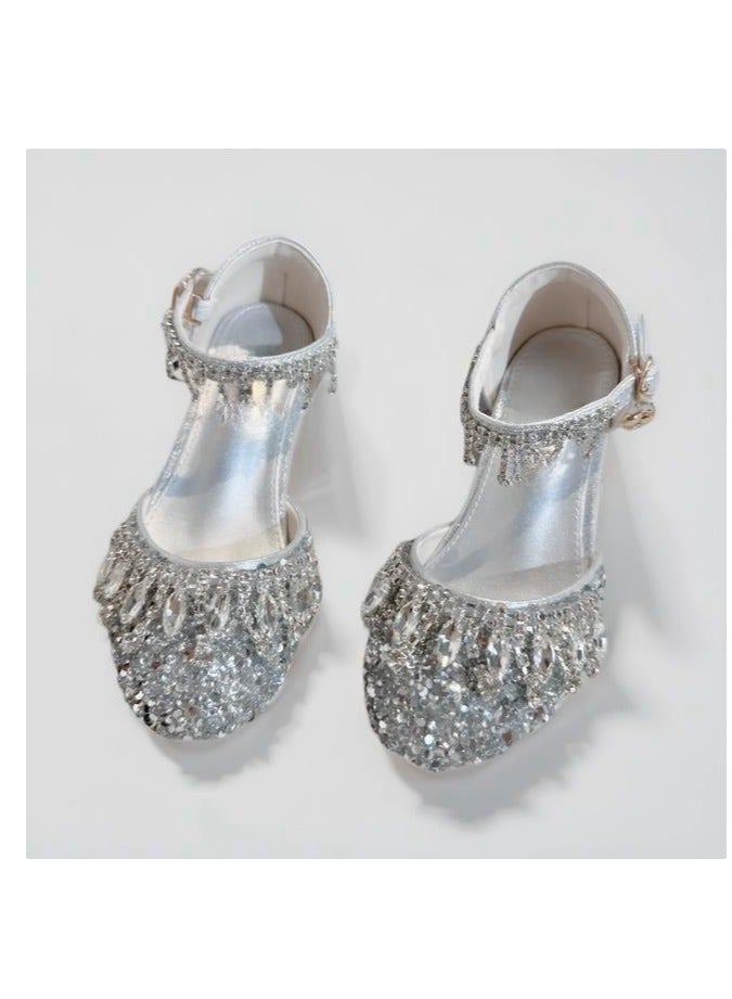 Girl Princess Butterfly Disc with Soft Bottom Strap and Sandals - Image 4