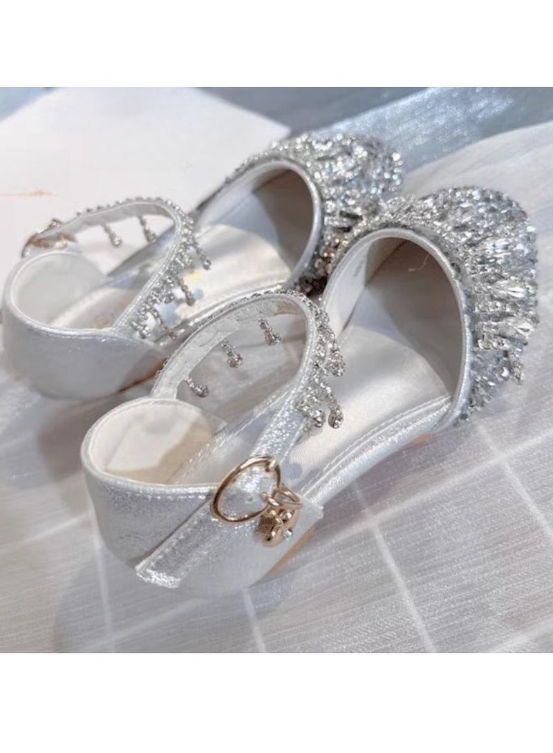Girl Princess Butterfly Disc with Soft Bottom Strap and Sandals - Image 5
