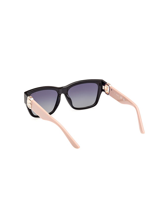 GUESS Women's Polarized Rectangular Sunglasses - GU0010505D56 - Lens Size: 56 Mm - Image 3