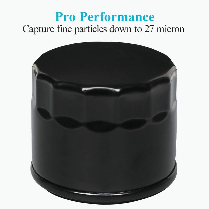 HOODELL 2 Pack 12 050 01-S Oil Filter for Kohler Engine Lawn Mower, Troy Bilt Bronco 12 050 01, Professional 1205001-S 12 050 01-S1 Oil Filter - Image 2