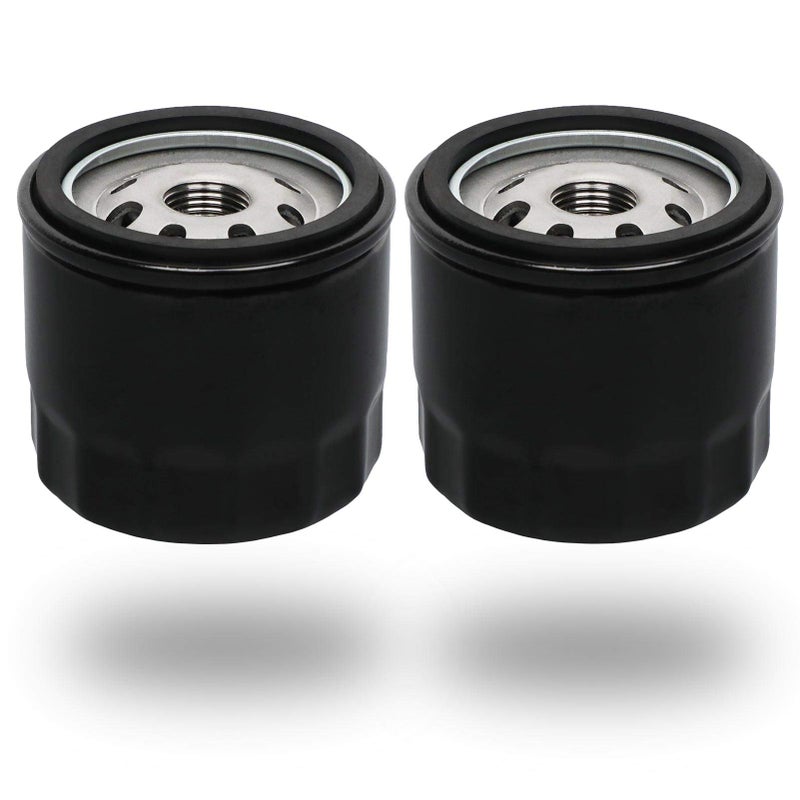 HOODELL 2 Pack 12 050 01-S Oil Filter for Kohler Engine Lawn Mower, Troy Bilt Bronco 12 050 01, Professional 1205001-S 12 050 01-S1 Oil Filter - Image 1