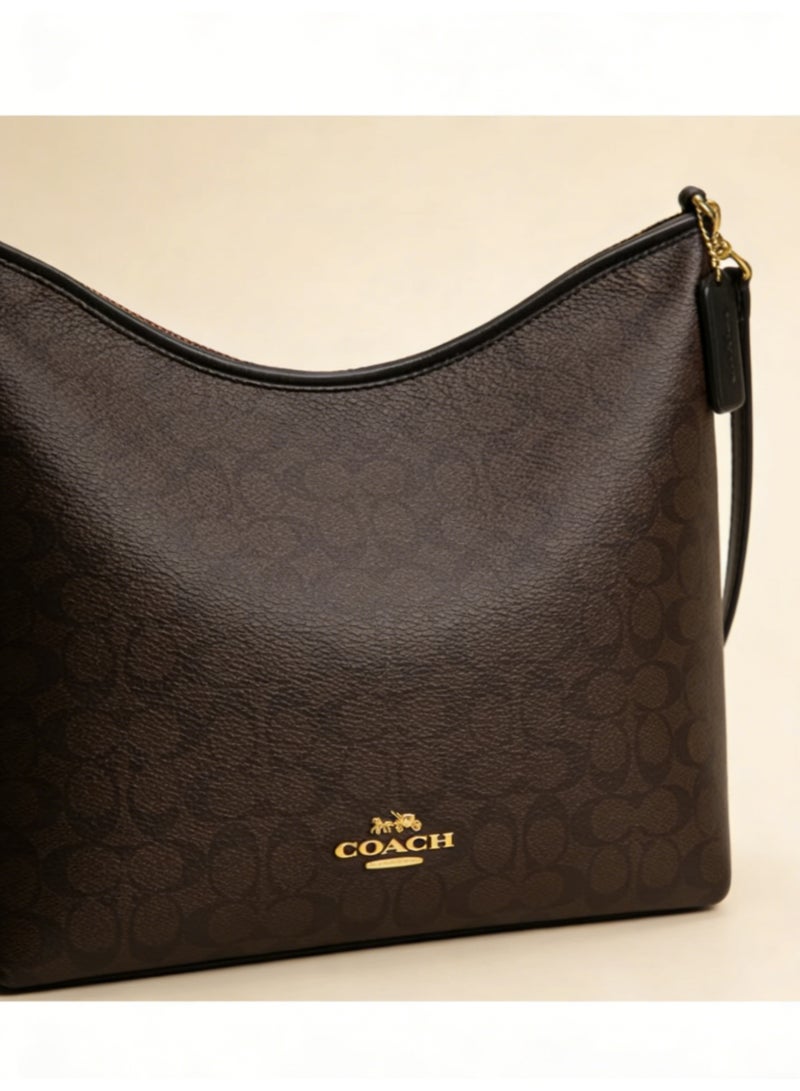 coachoutlet Coach Laurel 31 Removable Strap Women's Signature Wander Bag Underarm Bag Shoulder Crossbody Handbag - Image 5