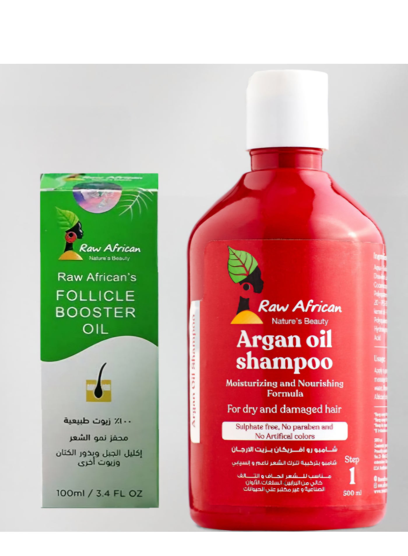 روافريكان ارجان شامبو + مغذي بصيلات الشعر