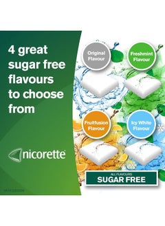 nicorette Nicorette Icy White Flavour Nicotine Chewing Gum (2mg)- 210 Pieces  - Image 3