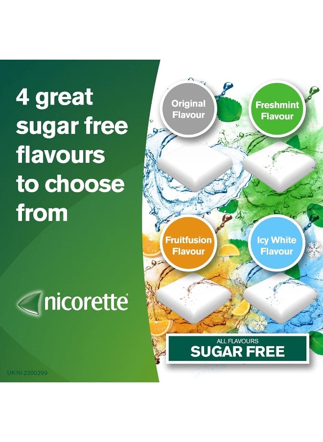 nicorette Nicorette Icy White Flavour Nicotine Chewing Gum (2mg)- 210 Pieces  - Image 3