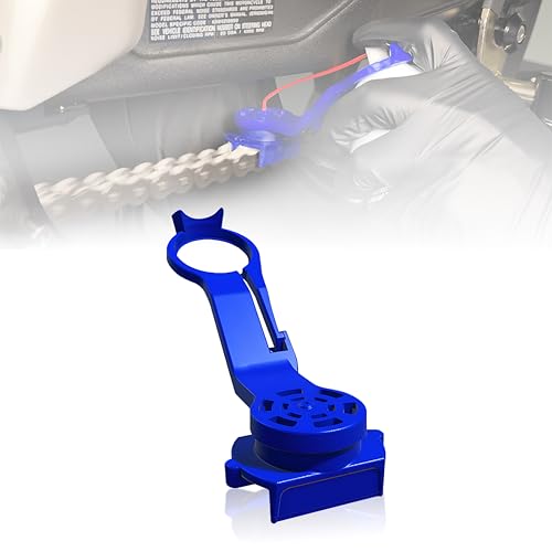 OBEROI'S TRADERS Motorcycle Chain Oiler Spray Attachment for Chains I Universal Chain Lubrication Tool for Bike Maintenance I Fits Any Chain Lube Can I Nozzle Sprayer Dispenser (Blue) - Image 1