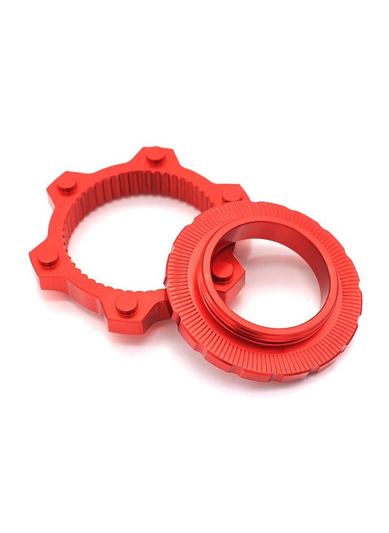 Center Lock Adapter Bicycle Centerlock Adapter to 6-Bolt Rotor Adapter MTB Bicycle Fitting Adapter Disc Brake Boost Hub Spacer