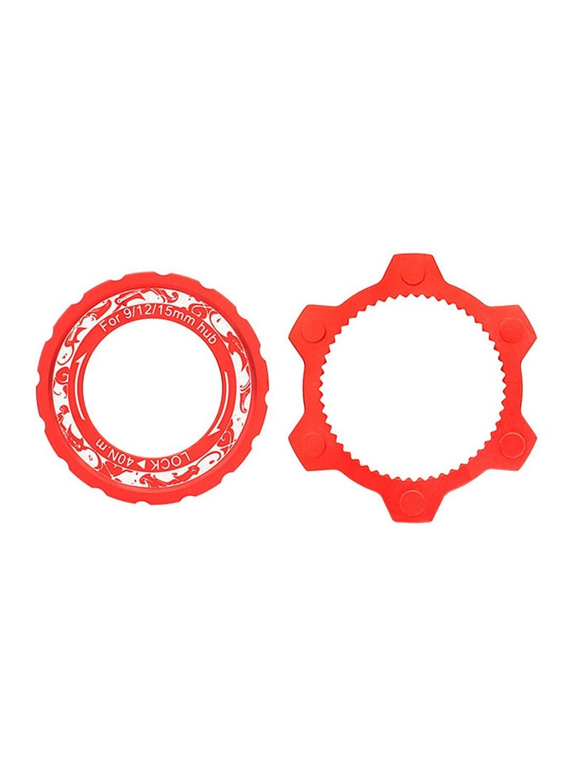 Center Lock Adapter Bicycle Centerlock Adapter to 6-Bolt Rotor Adapter MTB Bicycle Fitting Adapter Disc Brake Boost Hub Spacer
